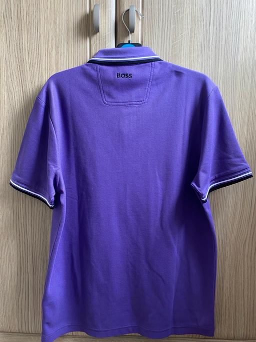 Buy & Sell Little Aston Lichfield - Photos for Boss mens purple polo shirt