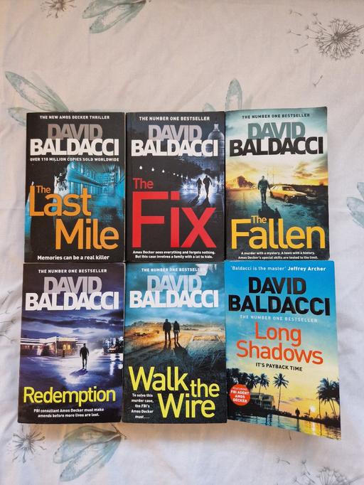 Buy & Sell Ramsgate Thanet - Photos for 6 x David Baldacci books Amos Decker series