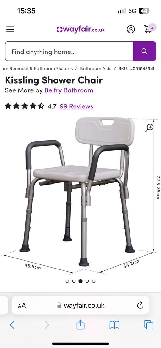 Buy & Sell Hall Green Birmingham - Photos for Shower chair