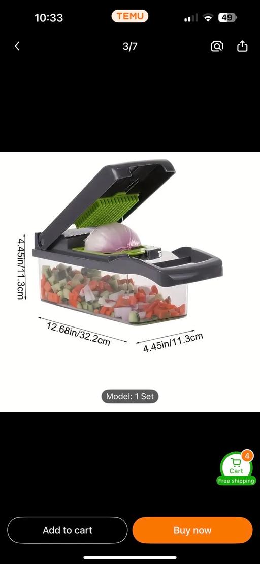 Buy & Sell Ward End Birmingham - Photos for Vegetables chopper new