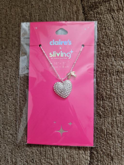 Buy & Sell Ramsgate Thanet - Photos for bn diamanté heart necklace Claires