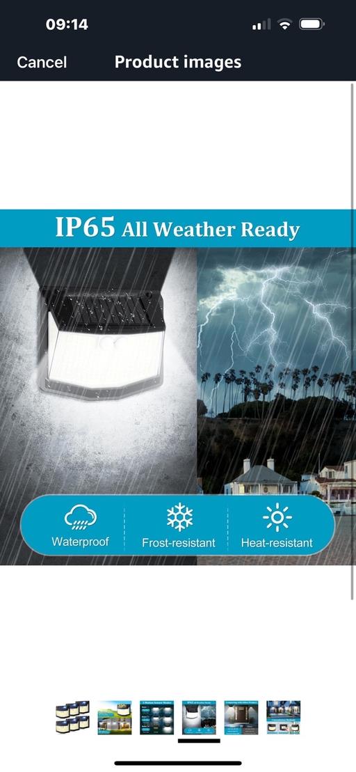 Buy & Sell Birmingham Solihull - Photos for spqment Solar Security Lights Outdoor Garden