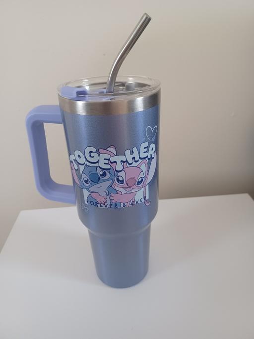 Buy & Sell Eckington North East Derbyshire - Photos for large metal cup with lid and straw