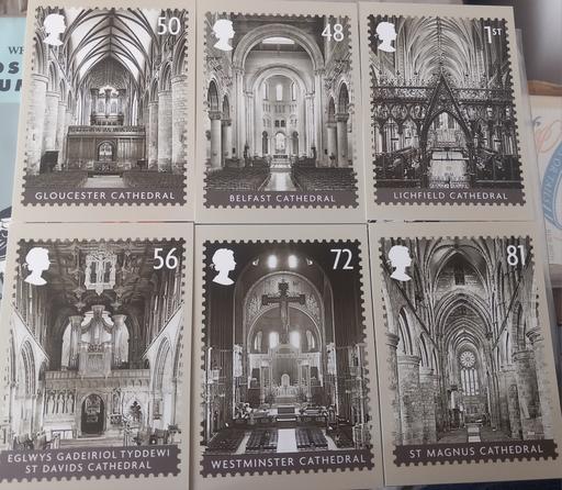 Buy & Sell Thatto Heath Saint Helens - Photos for Royal mail cathedrals stamp postcards