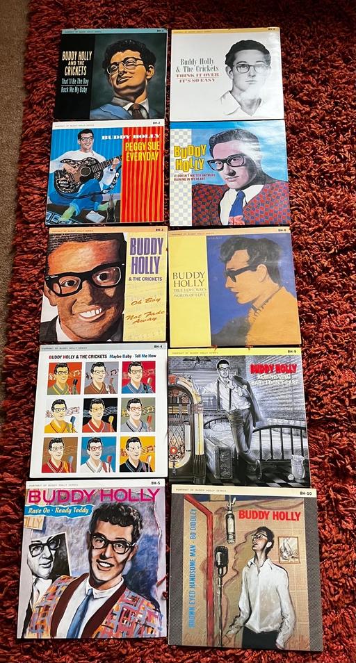 Buy & Sell Great Chart Ashford - Photos for Buddy Holly box set of 10x 7in singles.