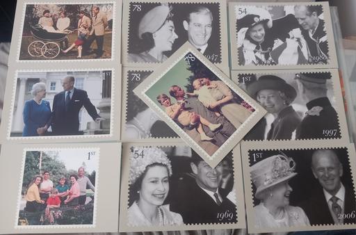 Buy & Sell Thatto Heath Saint Helens - Photos for Royal mail queens anniversary stamp postcards