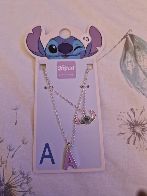 Buy & Sell Manston Park Thanet - Photos for b Disney Stitch A initial necklace