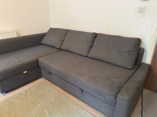 Buy & Sell Birstall Leicester - Photos for IKEA CORNER SOFA CONVERTS TO BED