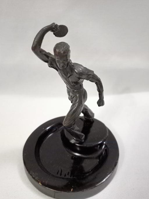 Buy & Sell Acocks Green Birmingham - Photos for VINTAGE SCARCE BRONZED TABLE TENNIS PLAYER.