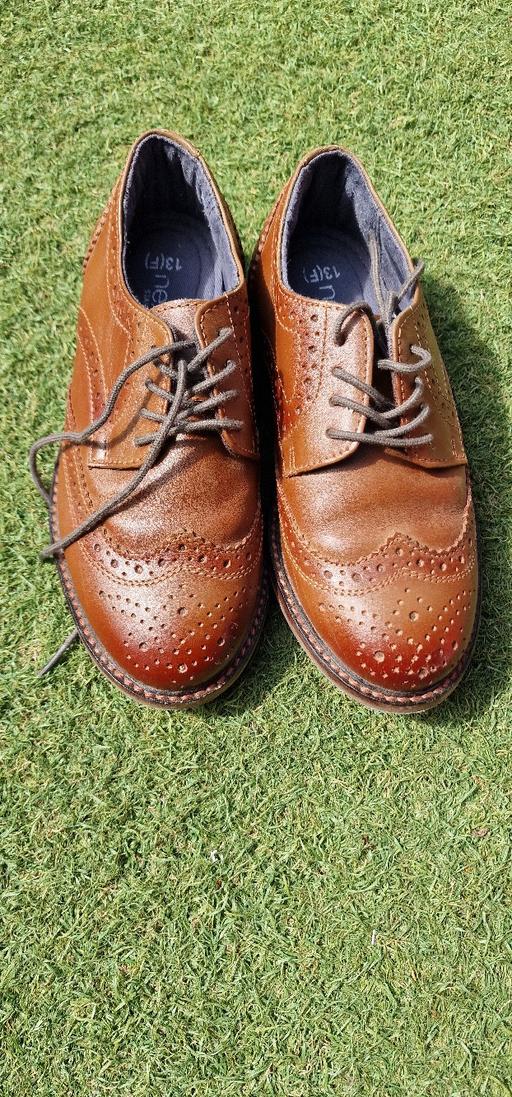 Buy & Sell Sundon Luton - Photos for Boys Next Ortholite Leather Shoes size 13