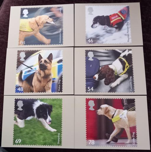 Buy & Sell Thatto Heath Saint Helens - Photos for Royal mail working dogs stamp postcards