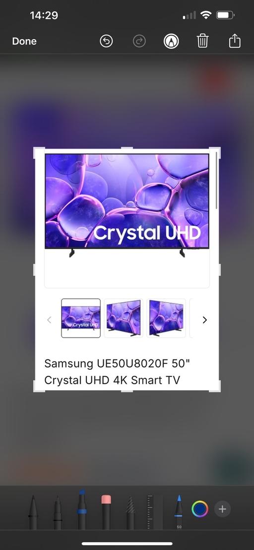 Buy & Sell West Norwood South East London - Photos for Samsung UE50U8020F 50