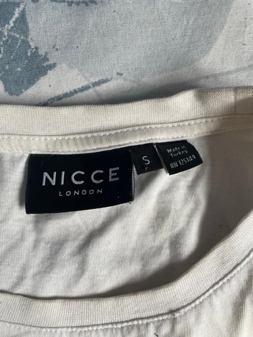 Buy & Sell Barns of Claverhouse Dundee - Photos for Nicce London White Logo T‑Shirt