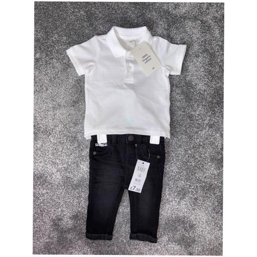 Buy & Sell Dudley Port Sandwell - Photos for Black jeans and white polo