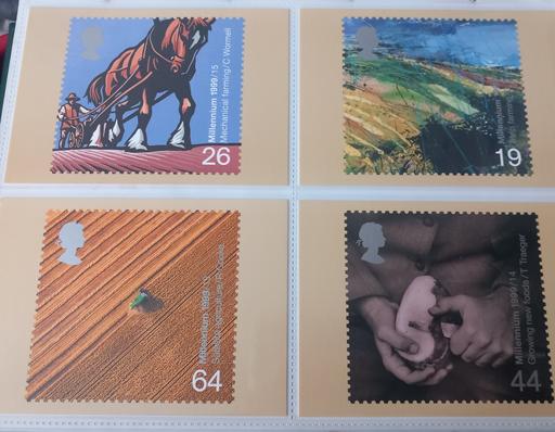 Buy & Sell Thatto Heath Saint Helens - Photos for royal mail 1999 farmers tail stamp postcards