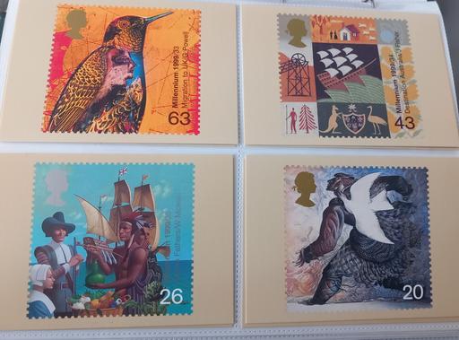 Buy & Sell Thatto Heath Saint Helens - Photos for royal mail 1999 settlers tail stamp postcards