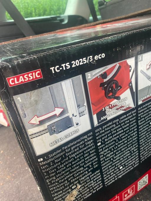 Buy & Sell Macclesfield Cheshire East - Photos for Einhell table saw in box