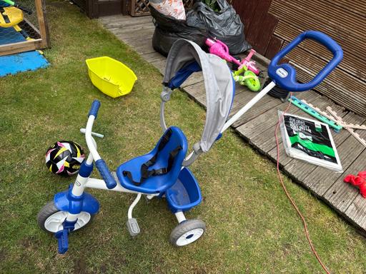 Buy & Sell Abbey Wood South East London - Photos for Blue trike with hood