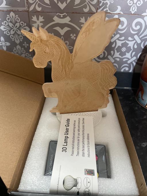 Buy & Sell Stechford Birmingham - Photos for 3d unicorn lamp