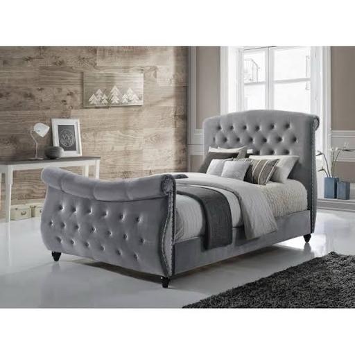Buy & Sell Thornborough Buckinghamshire - Photos for Sleigh Bed,Classic Curves,Timeless Comfort