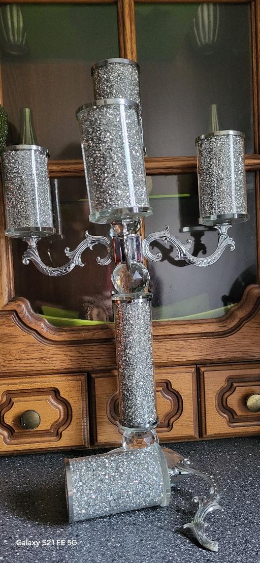 Buy & Sell Pelsall Walsall - Photos for BLING CANDLE HOLDER HEAVY[ NOT A CHEAP ONE ]