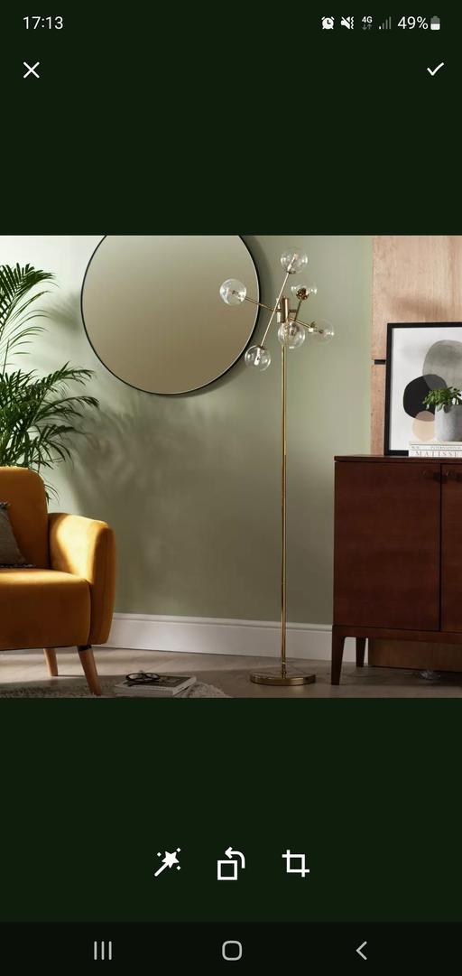 Buy & Sell Ilford Redbridge - Photos for 6 bulb floor lamp Gold