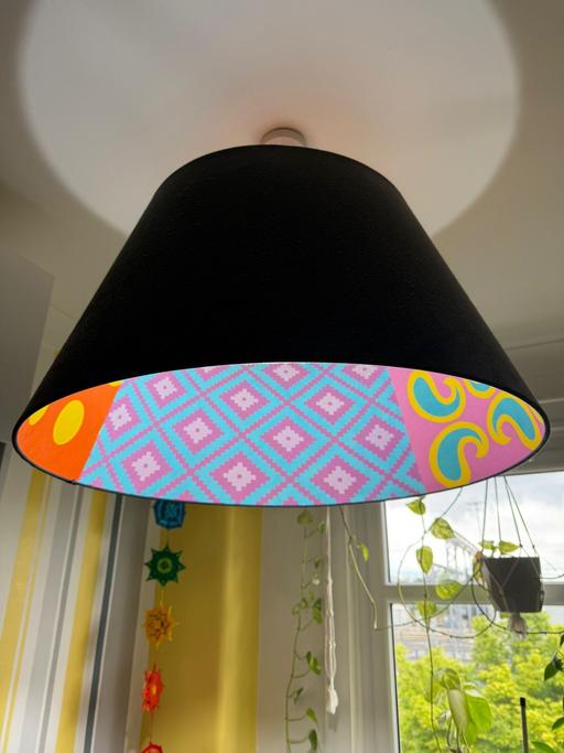 Buy & Sell Seven Kings East London - Photos for Extra Large - Colourful Ceiling Lamp Shade