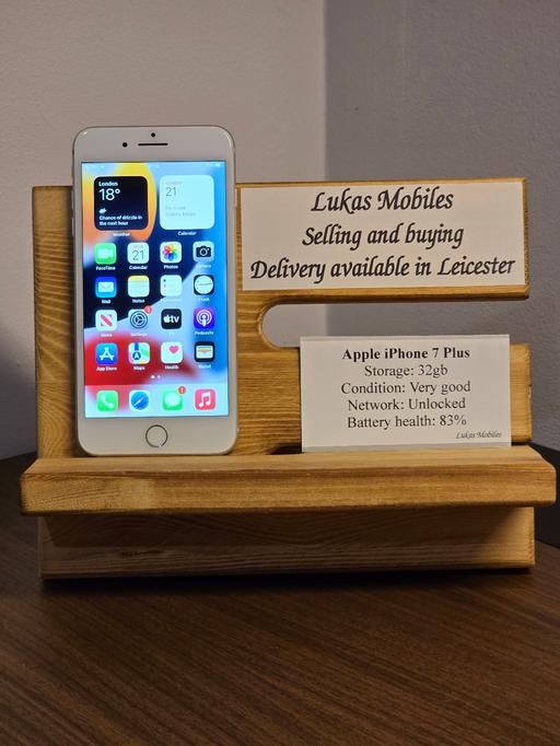 Buy & Sell Anstey Charnwood - Photos for Apple iPhone 7 Plus (Silver)