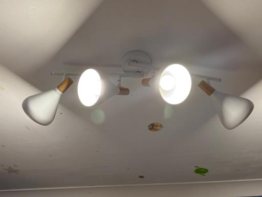 Buy & Sell Ilford Redbridge - Photos for Elements Wolston 4 Light Semi Flush Spotlight
