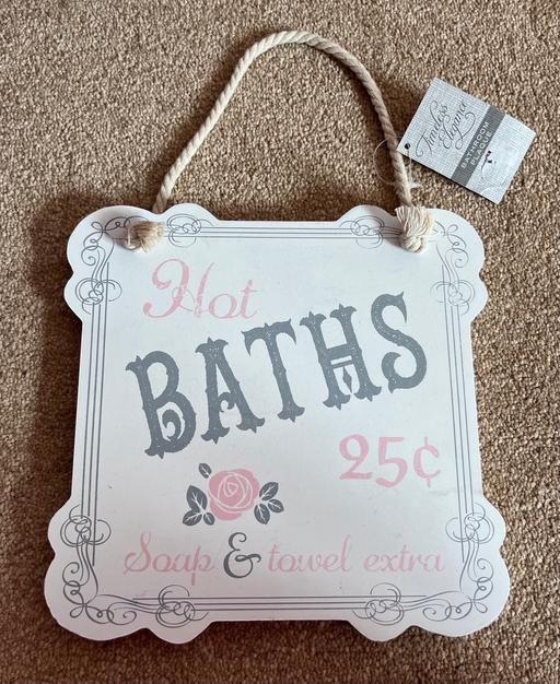 Buy & Sell Canonbury North London - Photos for bathroom plaque from timeless elegant