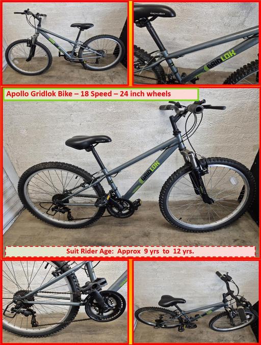 Buy & Sell Oldbury Sandwell - Photos for Apollo Gridlok Bike – 24 inch wheels.