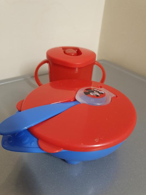 Buy & Sell Harrow on the Hill North West London - Photos for Tommee tippee cup, Mickey Mouse bowl spoon