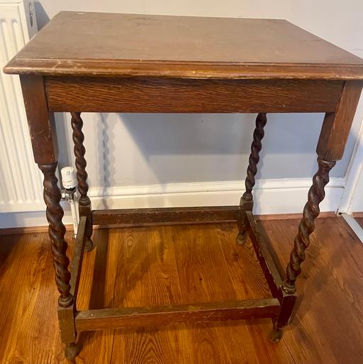 Buy & Sell Sandfield Park Liverpool - Photos for Vintage table with barley twist legs