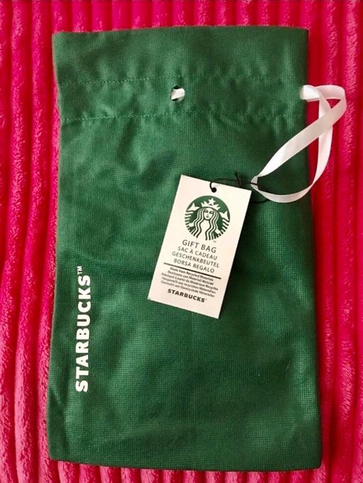 Buy & Sell Liswerry Newport - Wales - Photos for New Starbucks Material Gift Bag.