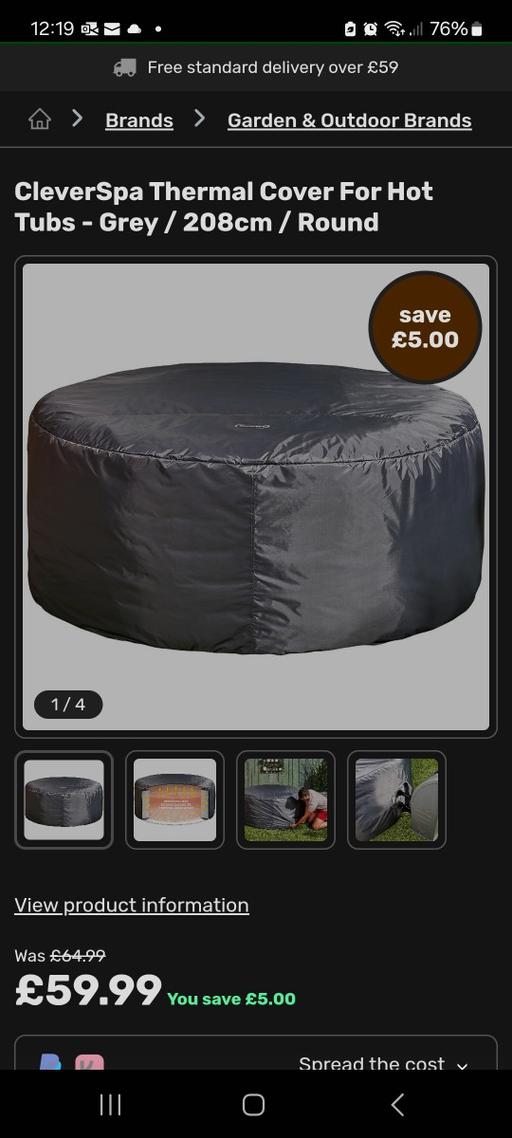Buy & Sell Wollescote Dudley - Photos for thermal cleverspa hot tub cover