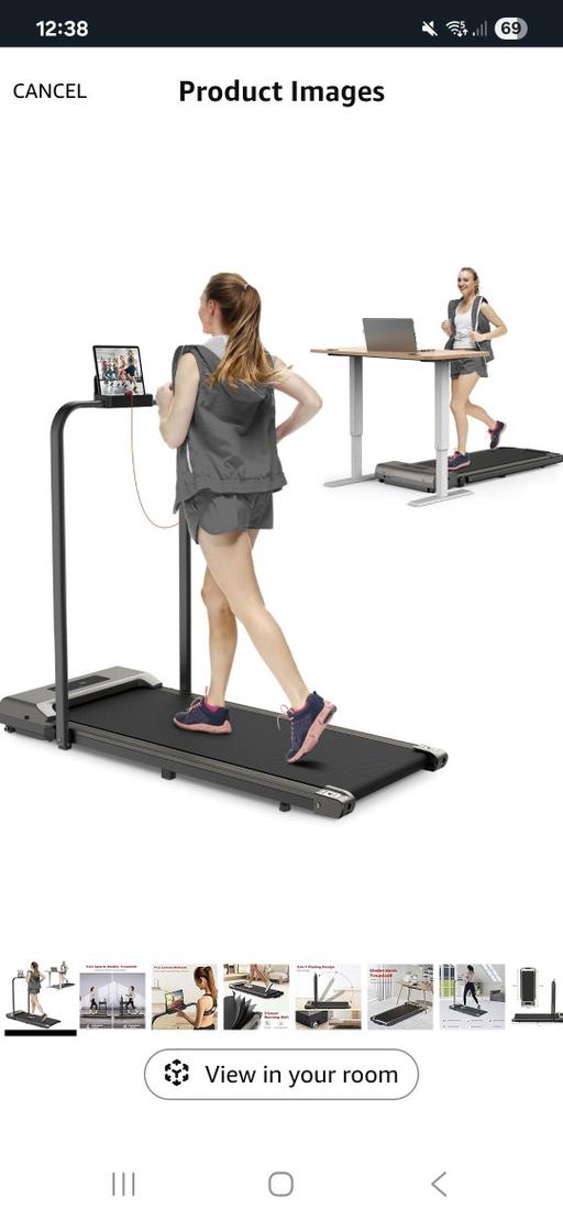 Buy & Sell Cantley Doncaster - Photos for Jupgod Folding Treadmill, 3 in 1 Walking Pad