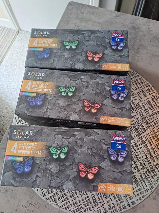 Buy & Sell Park Hill Sheffield - Photos for 3 boxes solar butterfly's