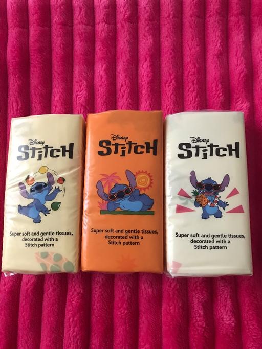 Buy & Sell Newport Newport - Wales - Photos for New 3 x Disney Stitch Tissue Packs.