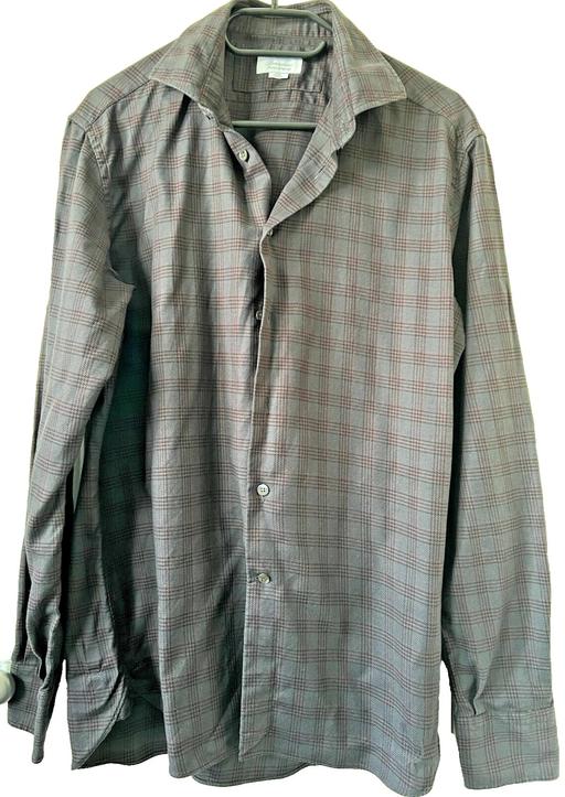 Buy & Sell Elephant and Castle South East London - Photos for Brancaccio mens shirt - Steel grey size 16.5