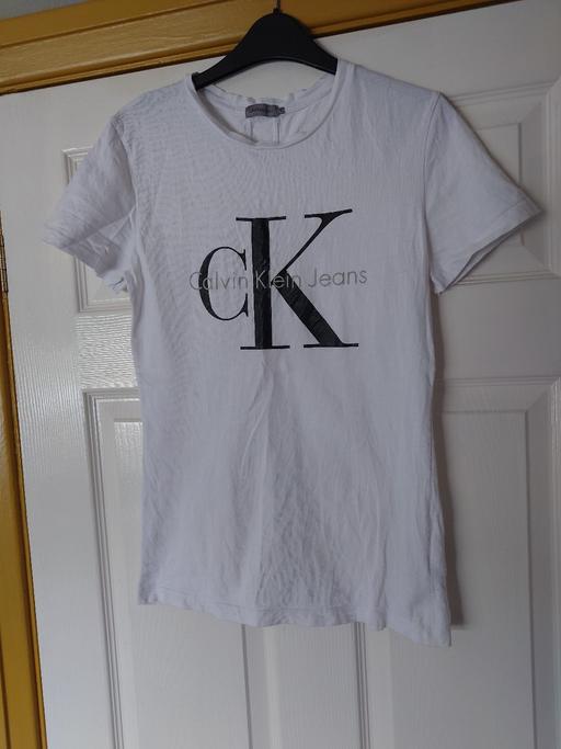 Buy & Sell Woodthorpe Charnwood - Photos for Mens Calvin Klein white top size S