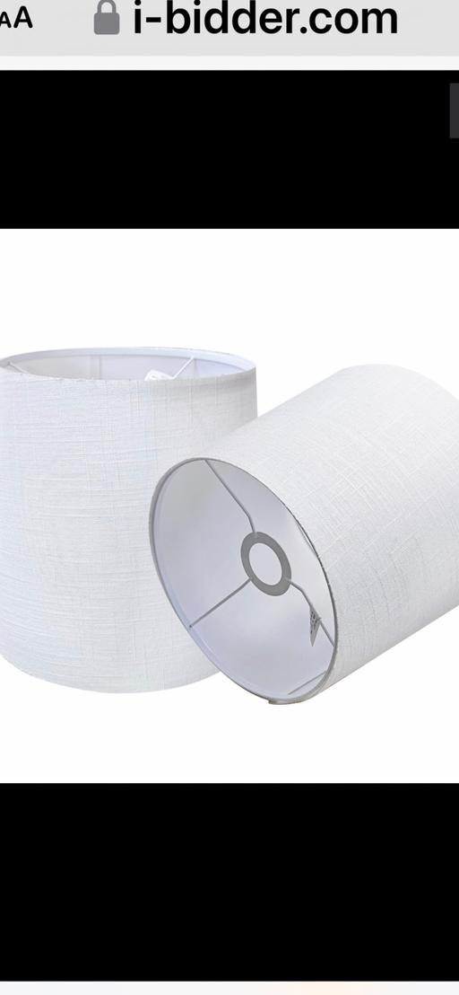 Buy & Sell Cheshunt Broxbourne - Photos for Pair of white lampshades £3