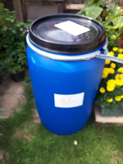 Buy & Sell Blakenhall Wolverhampton - Photos for 250 Litres food safe blue barrel