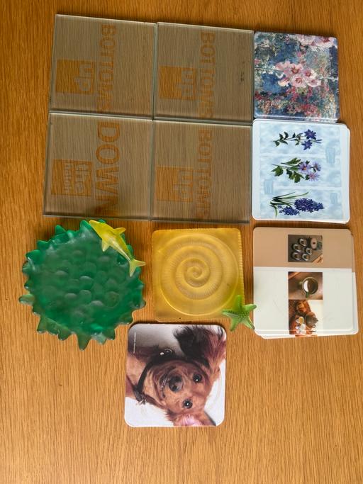 Buy & Sell Hornchurch Havering - Photos for Acrylic Thailand coasters, 4 glass coasters