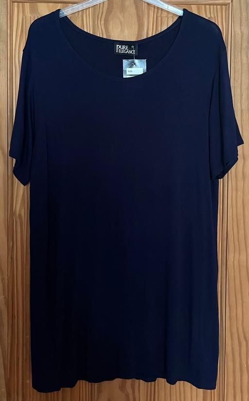 Buy & Sell Canonbury North London - Photos for women navy short sleeve casual top size 14/16
