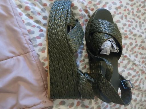 Buy & Sell Syston Charnwood - Photos for ladies olive green wedges size 6