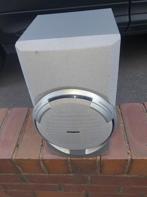 Buy & Sell Gornal Wood Dudley - Photos for Philips Bass Reflex Speaker System, Good Conĺ