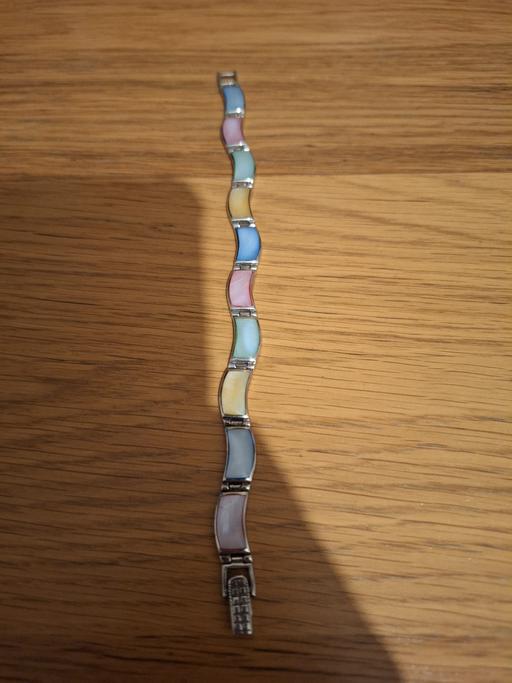 Buy & Sell Portswood Southampton - Photos for Sterling Silver Pastel Mother of Pearl Bracel