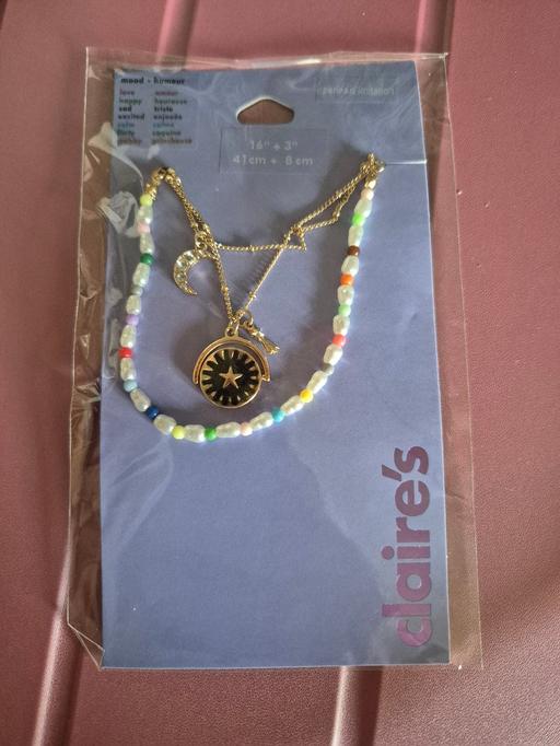 Buy & Sell Crumpsall Manchester - Photos for new Claires 3pk Moon & Star Necklace Set