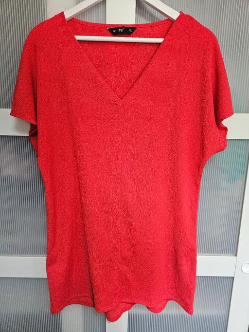 Buy & Sell Weston Point Halton - Photos for Size 10 F&F red top