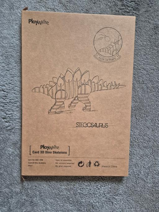Buy & Sell Crumpsall Manchester - Photos for new Card 3D Dino Skeletons Stegasarus